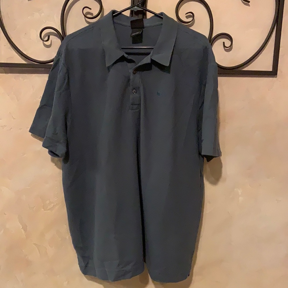 Men’s size 8(xxl) Lacoste , slate blue polo shirt